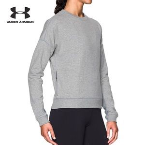 Under armour Terry crew sweatshirt size S